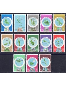 VANUATU 1980 Maps 13v MNH**