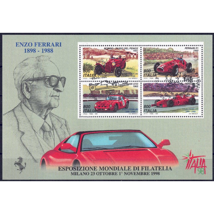 ITALY 1998 Ferrari s/s us Day