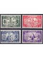 LUSSEMBURGO 1945 Ringraziamento agli alleati 4v MNH**