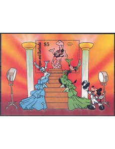 ANTIGUA E BARBUDA 1990 Disney (Studi di Hollywood I) BF MNH**