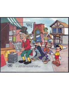 ANTIGUA E BARBUDA 1990 Disney (Anno dell'alfabetismo I) BF MNH**