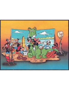 ANTIGUA E BARBUDA 1990 Disney (Studi di Hollywood II) BF MNH**