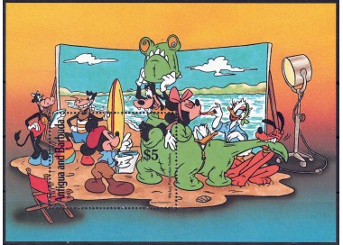 ANTIGUA AND BARBUDA 1990 Disney (Hollywood Studios II) s/s MNH**
