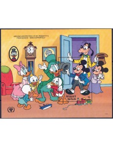 ANTIGUA E BARBUDA 1990 Disney (Anno dell'alfabetismo II) BF MNH**