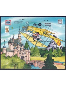 ANTIGUA E BARBUDA 1989 Disney (Filatelia II) BF MNH**
