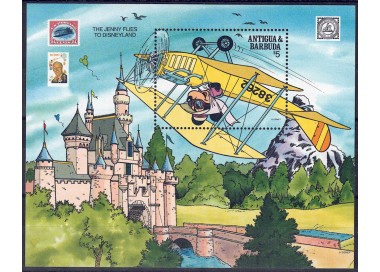 ANTIGUA AND BARBUDA 1989 Disney (Philately II) s/s MNH**