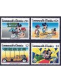 DOMINICA 1989 Disney (Glamour di Hollywood I) 4v MNH**
