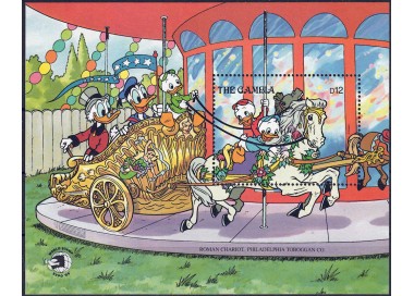 GAMBIA 1989 Disney (Philatelic Exhibition II) s/s MNH**