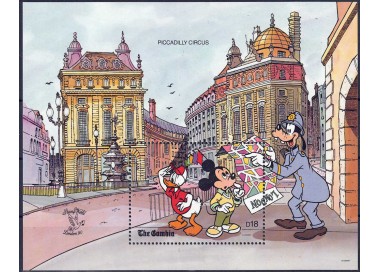 GAMBIA 1990 Disney (Philatelic Exhibition I) s/s MNH**