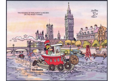GAMBIA 1990 Disney (Philatelic Exhibition II) s/s MNH**