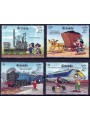 GRENADA 1990 Disney (Philatelic Exhibition II) 4v MNH**