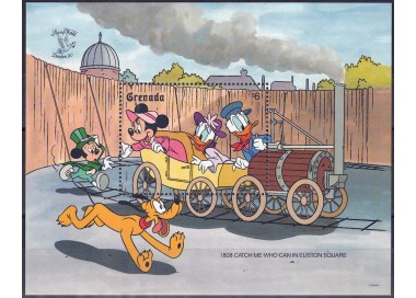GRENADA 1990 Disney (Esposizione filatelica I) BF MNH**