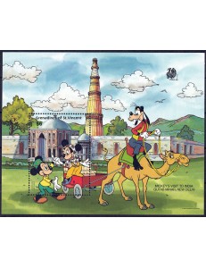 GRENADINES OF ST. VINCENT 1989 Disney (Philatelic Exhibition I) s/s MNH**