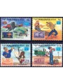 MALDIVES 1986 Disney (Philatelic Exhibition II) 4v MNH**