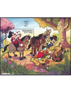 MALDIVES 1990 Disney (Philatelic Exhibition I) s/s MNH**