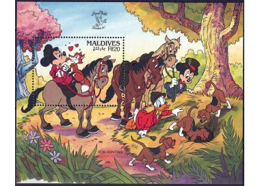 MALDIVES 1990 Disney (Philatelic Exhibition I) s/s MNH**