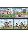 MALDIVES 1990 Disney (Philatelic Exhibition II) 4v MNH**