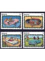 REDONDA 1989 Disney (Christmas I) 4v MNH**