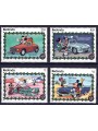 REDONDA 1989 Disney (Christmas II) 4v MNH**