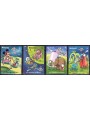 REDONDA 1989 Disney (Moon Walk) 4v MNH**