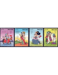 SIERRA LEONE 1990 Disney (Philatelic Exhibition II) 4v MNH**