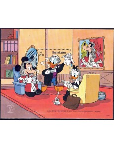 SIERRA LEONE 1990 Disney (Philatelic Exhibition I) s/s MNH**