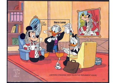 SIERRA LEONE 1990 Disney (Philatelic Exhibition I) s/s MNH**