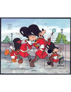 ST. VINCENT 1990 Disney (Esposizione filatelica I) BF MNH**