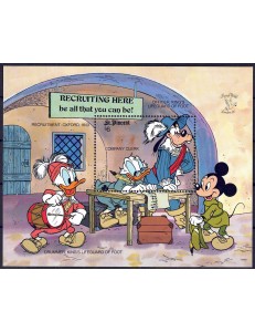 ST. VINCENT 1990 Disney (Philatelic Exhibition II) s/s MNH**