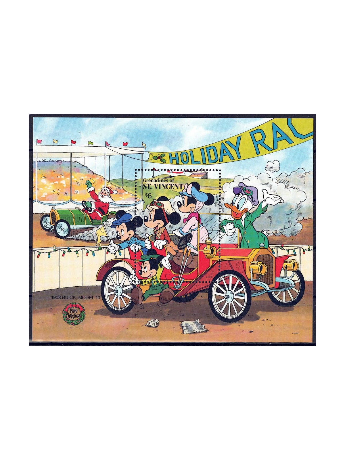 GRENADINES OF ST. VINCENT 1989 Disney (Christmas II) s/s MNH**