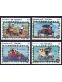 GRENADINES OF ST. VINCENT 1989 Disney (Natale II) 4v MNH**