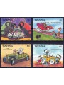 TANZANIA 1990 Disney (Automobili II) 4v MNH**