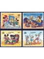 UGANDA 1990 Disney (Health Protection I) 4v MNH**
