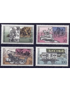 GERMANY DDR 1990 Postal connections 4v MNH**