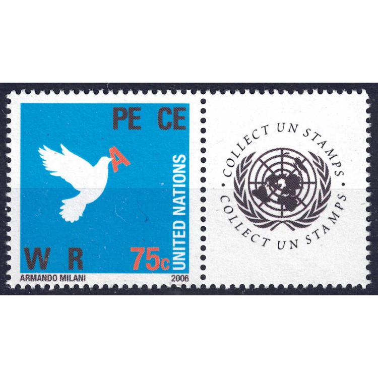UN NEW YORK 2006 War and Peace MNH**