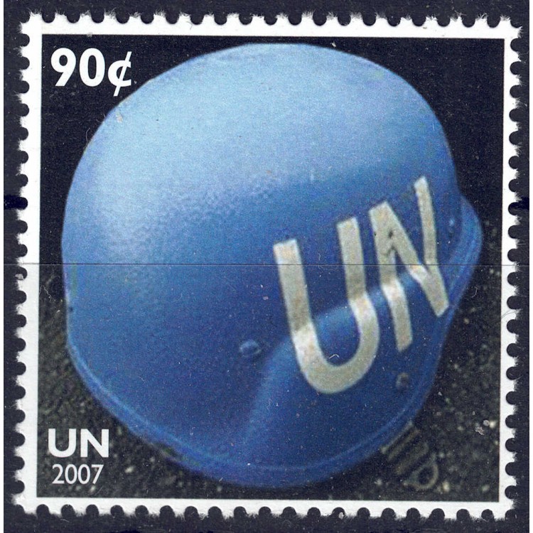 UN NEW YORK 2007 Ordinary Set (Blue Helmet) MNH**