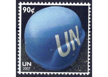 UN NEW YORK 2007 Ordinary Set (Blue Helmet) MNH**