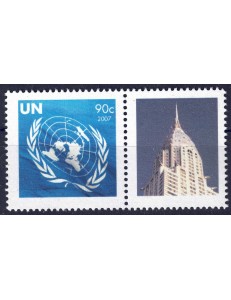 ONU NEW YORK 2007 Emblema dell'ONU (New York) MNH**
