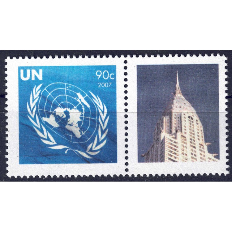 UN NEW YORK 2007 UN Emblem (New York) MNH**