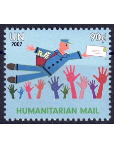 ONU NEW YORK 2007 Posta umanitaria MNH**