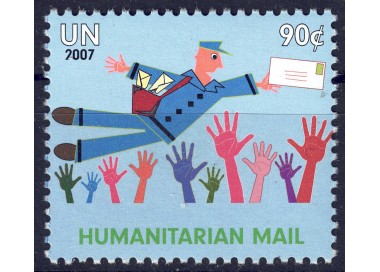 ONU NEW YORK 2007 Posta umanitaria MNH**
