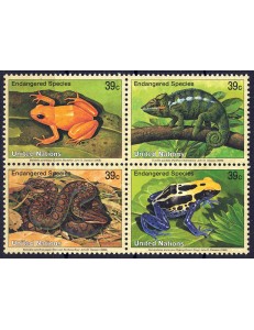 UN NEW YORK 2006 Nature Protection (14th series) 4v MNH**