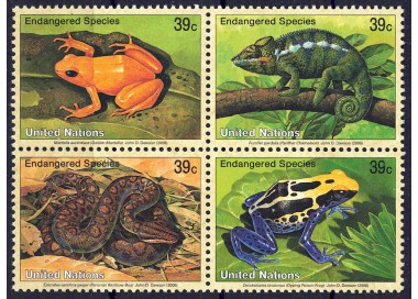 UN NEW YORK 2006 Nature Protection (14th series) 4v MNH**