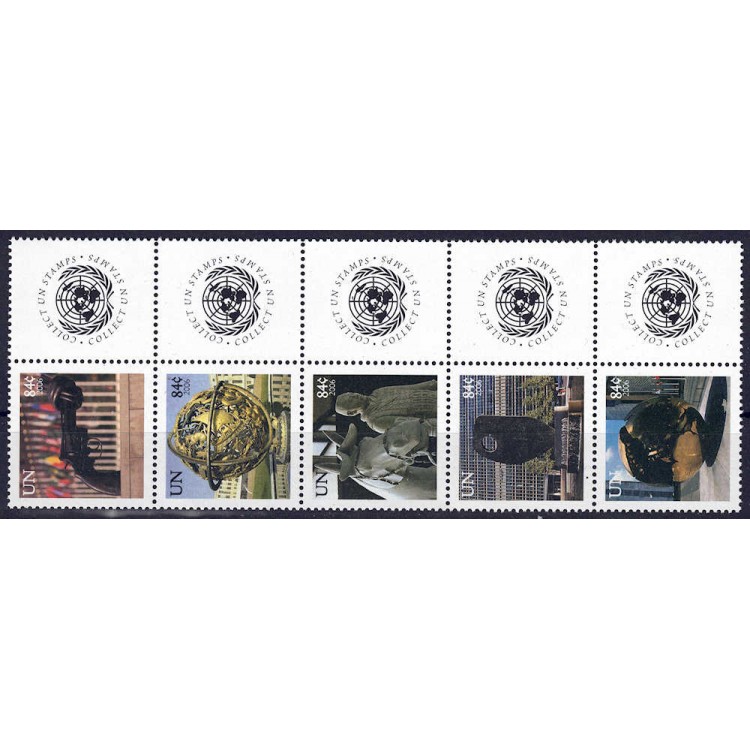 UN NEW YORK 2006 Sculptures 5v MNH**