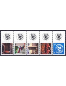 UN NEW YORK 2006 Greeting Stamps 5v MNH**