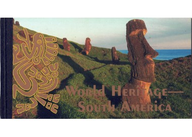UN NEW YORK 2007 World Heritage (South America) booklet MNH**