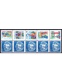 UN NEW YORK 2007 UN emblem 5v MNH**