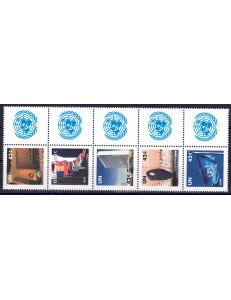 UN NEW YORK 2008 Greeting Stamps 5v MNH**