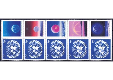 ONU NEW YORK 2006 Emblema dell'ONU 5v MNH**