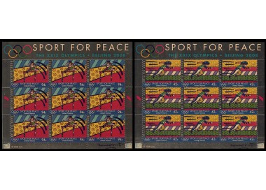 UN NEW YORK 2008 Sport for peace 2 m/s MNH**